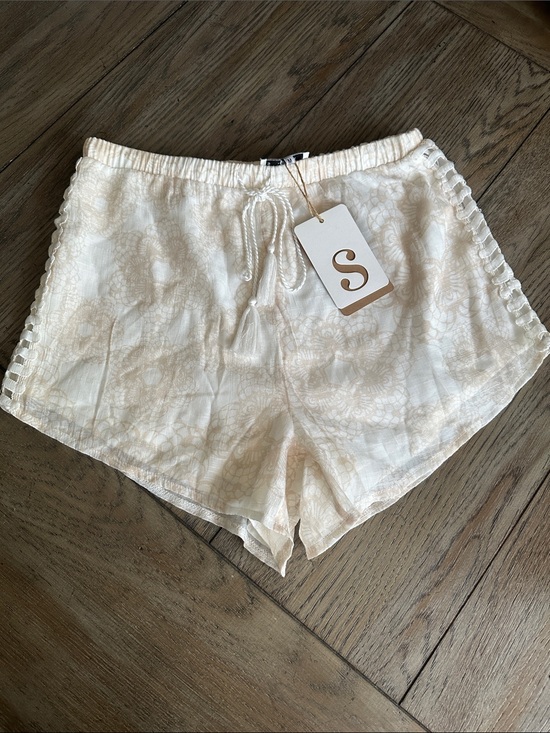 Sabo Skirt Pants - Sabo Skirt Soraya Shorts Size Medium NWT Style SAA1042 White Boho Festival